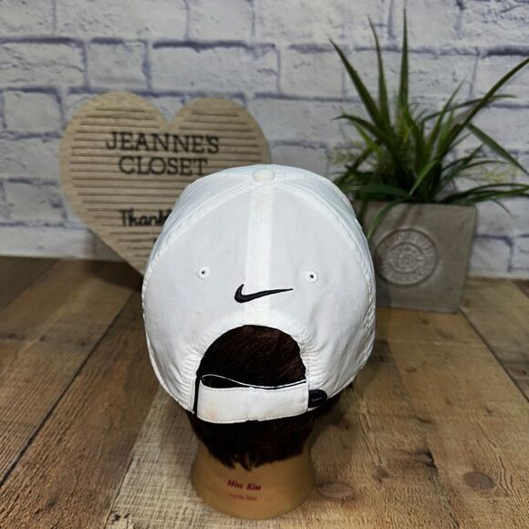 Nike Golf Heritage86 Performance Logo Adjustable Hat - White - Picture 3 of 8